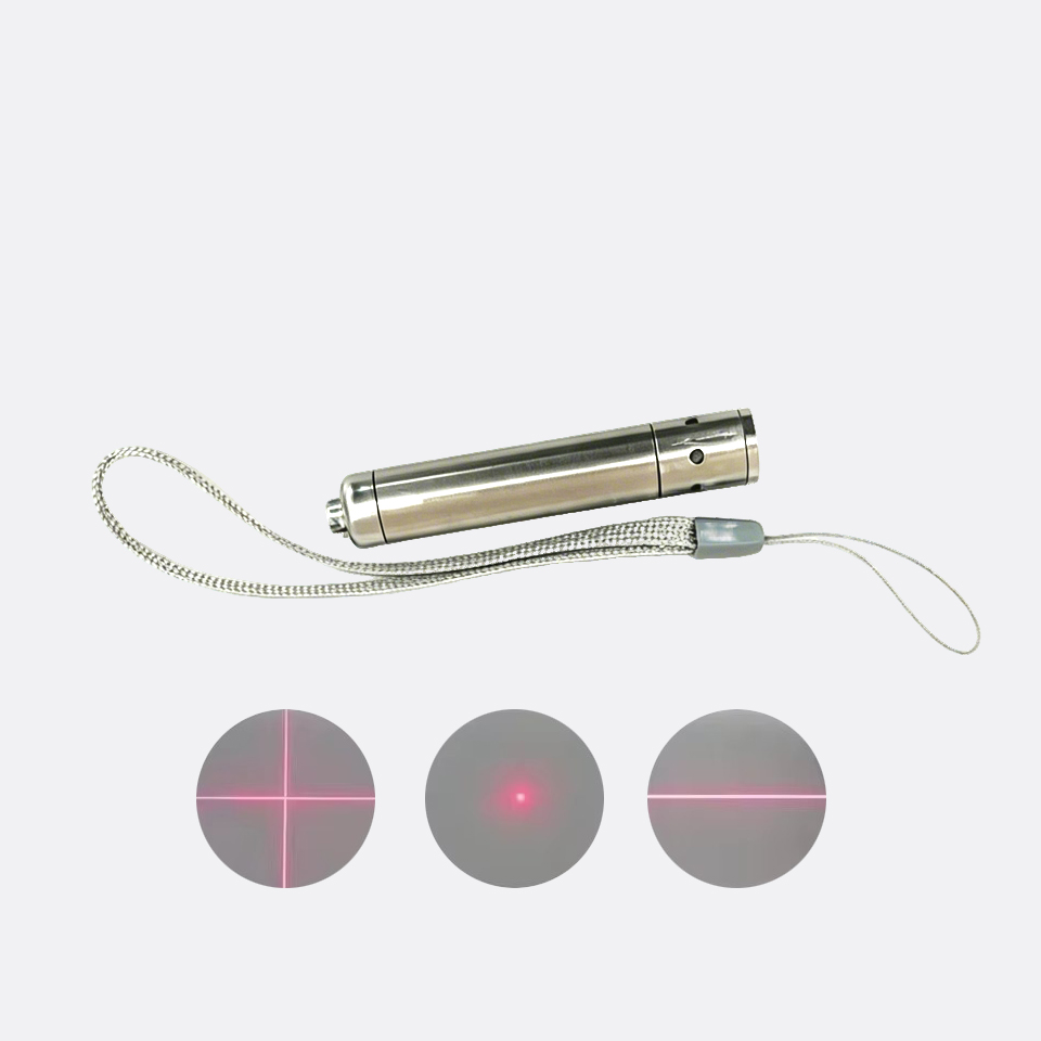 Industrial Laser Pointer - Mini 650nm 10mW Red Dot/Lijn/Kruis Laserdiode
