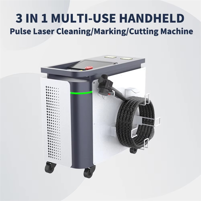 Industrial Laser Marking Systems - 300W Professionele Pulslaserreiniger Industriële Roestverwijdering Markering