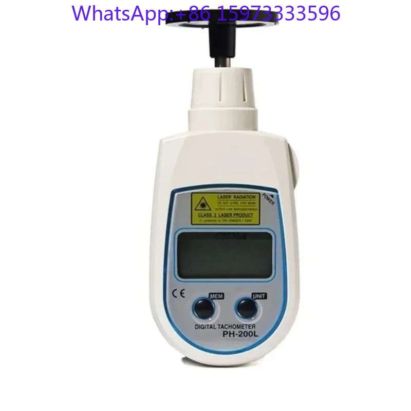 Industrial Laser Tachometer - Digitale foto-elektrische toerenteller PH-200LC PH-200L Draagbare