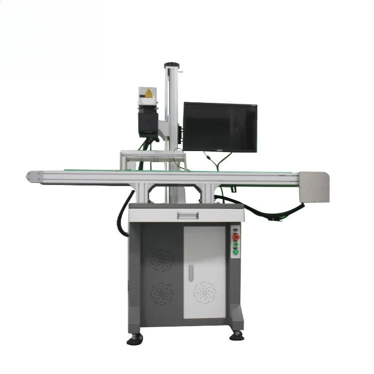 Industrial Laser Marking Systems - Industriële UV-lasermarkeerdrukmachine met CCD-camera Automatisch visueel