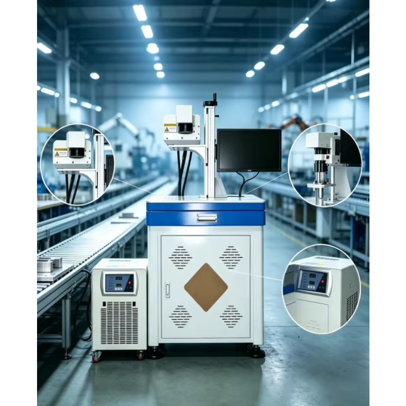 Industrial Laser Marking Systems - Laser All-in-One Kast UV Lasermarker 3-20W