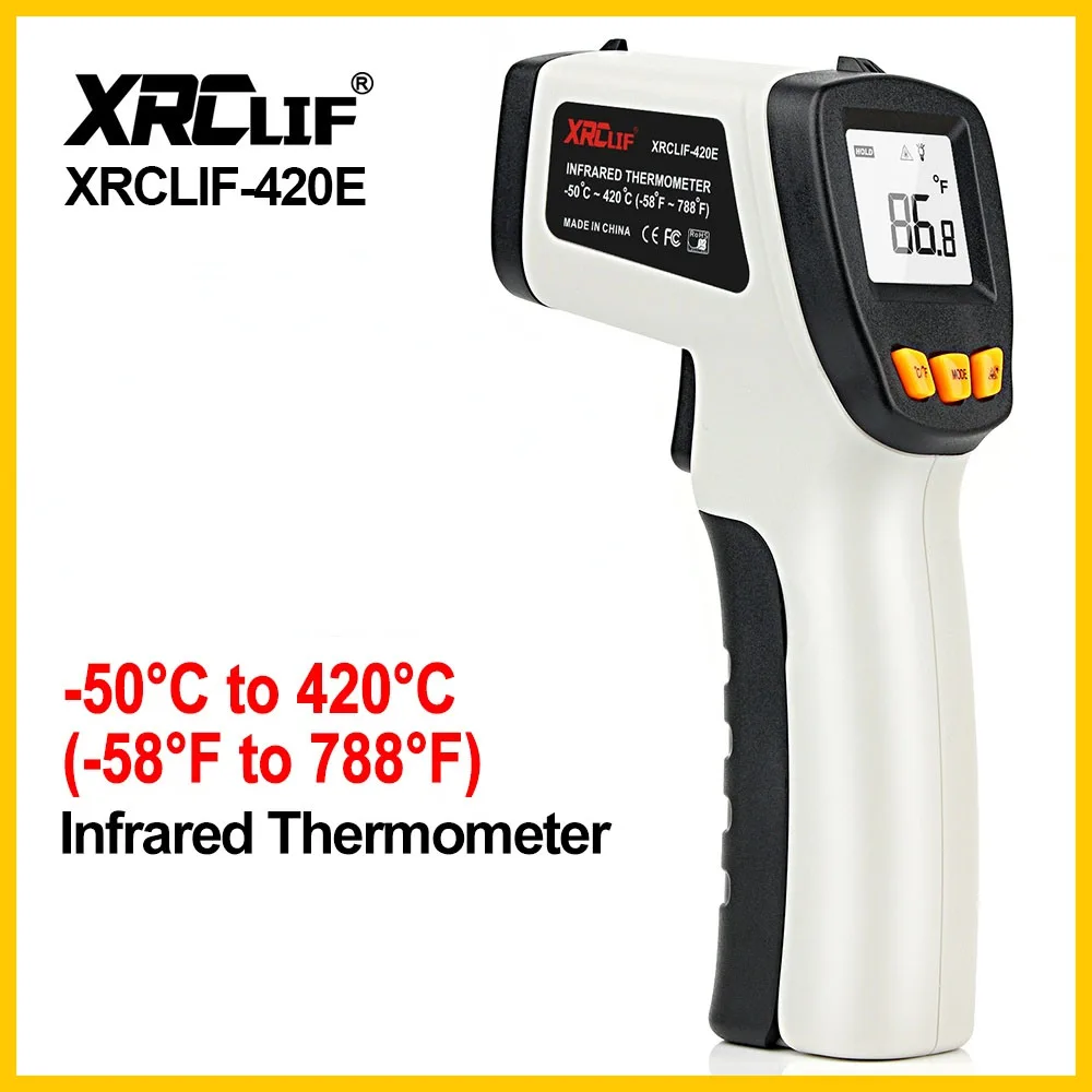 Industrial Infrared Laser - XRCLIF Infraroodthermometer Contactloze Pyrometer Laser Infraroodtemperatuurmeter