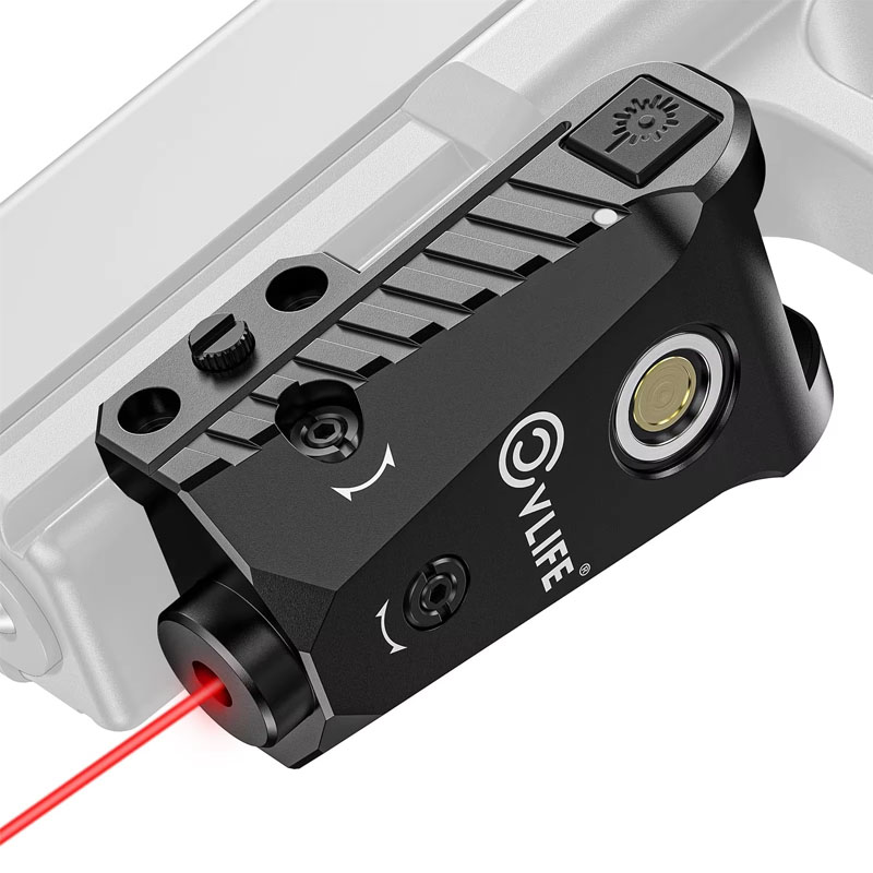Industrial Laser Pointer - Picatinny Red Sight Magnetisch oplaadbaar pistool