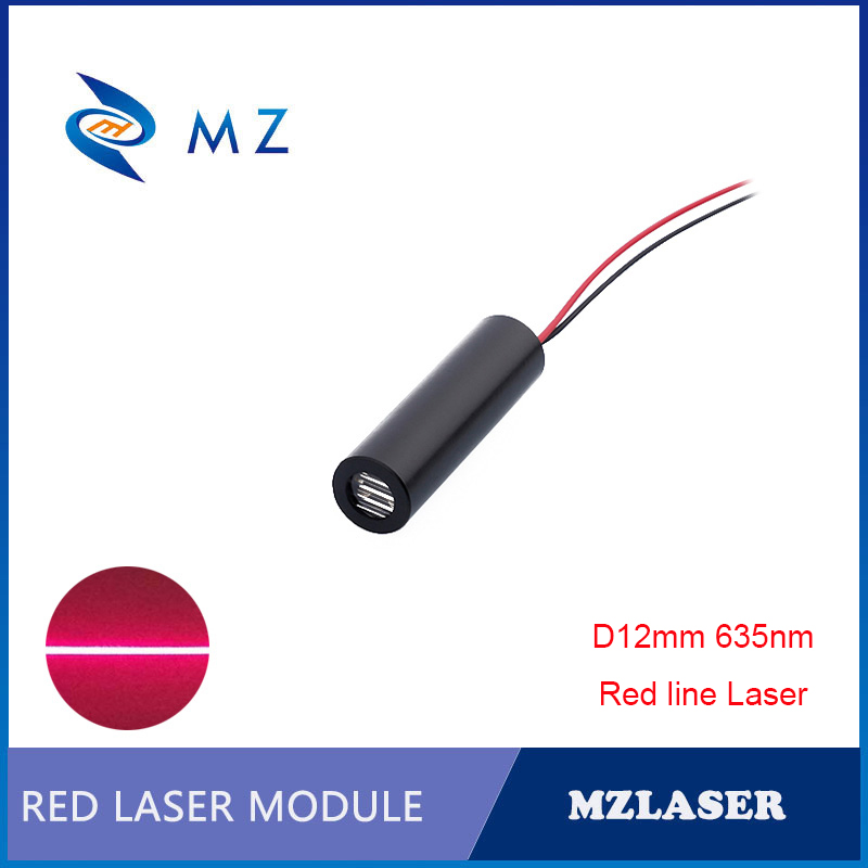 Industrial Laser Types - Compact Mini D12mm 635nm 30 mw