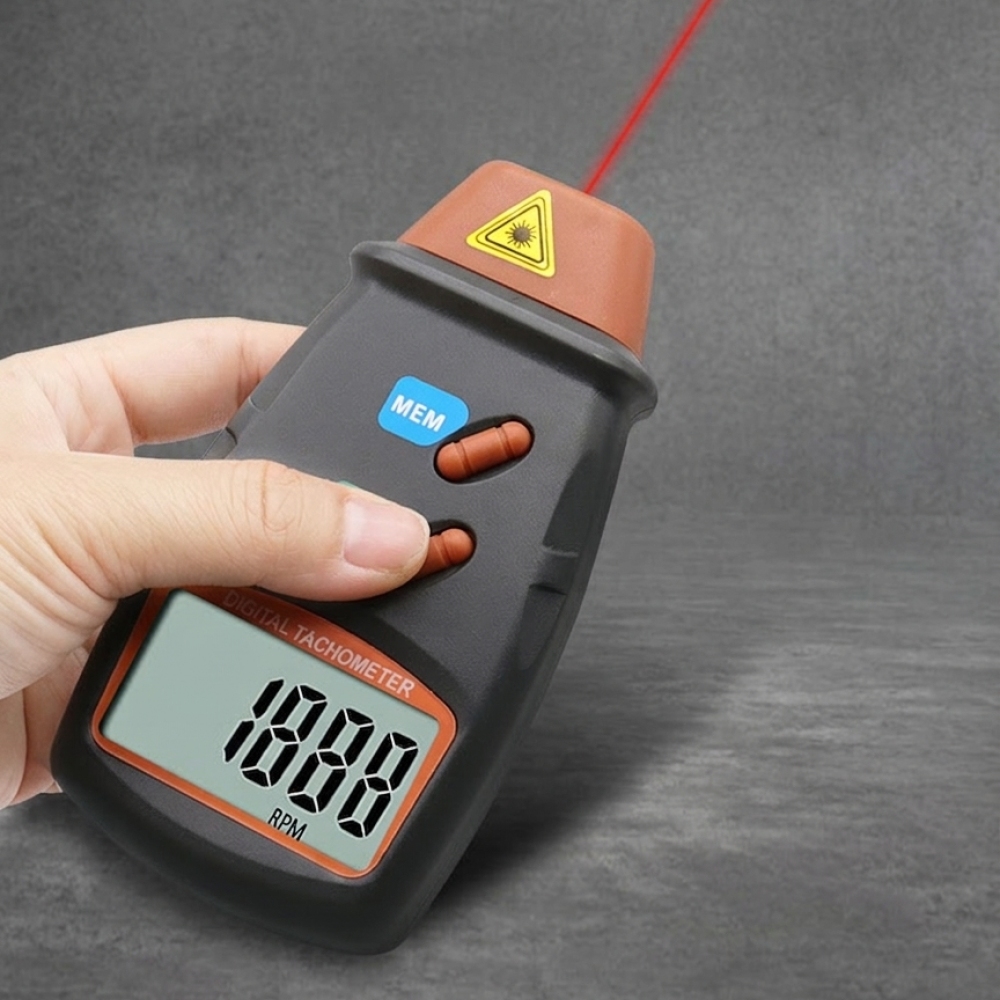 Handheld digitale lasertachome - Industrial Laser Tachometer recensie en prijs