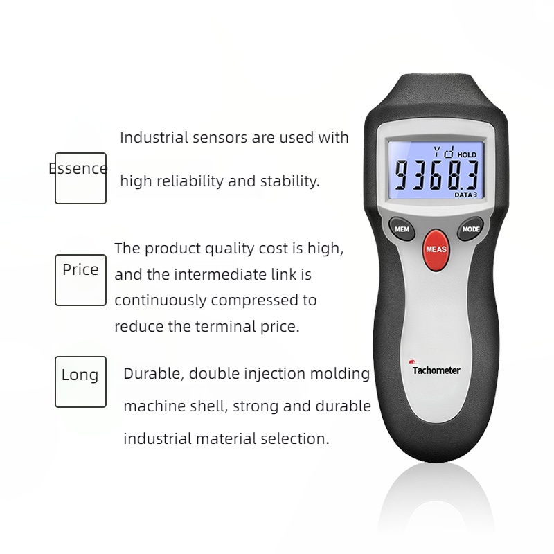 Handheld contactloze digitale  - Industrial Laser Tachometer recensie en prijs