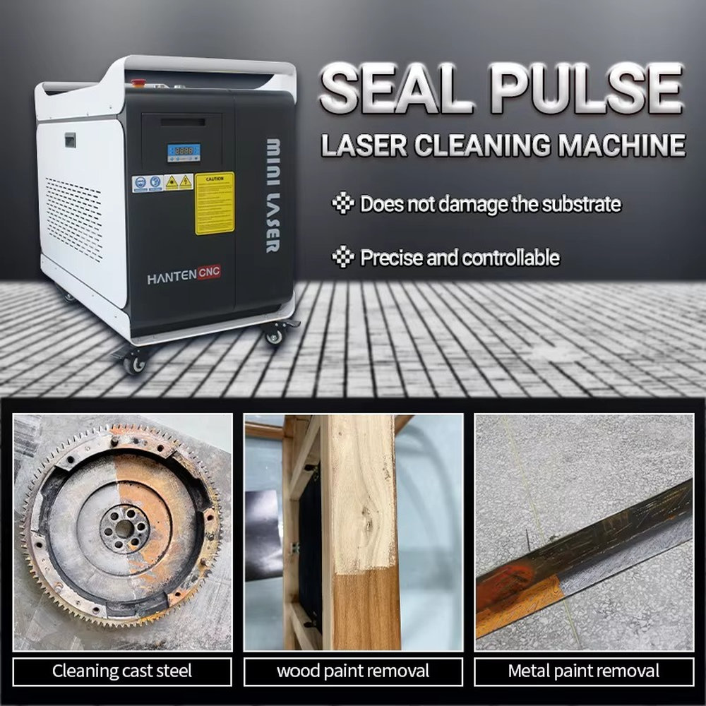 Hoogvermogen laserreinigingsma - Industrial Laser Types recensie en prijs