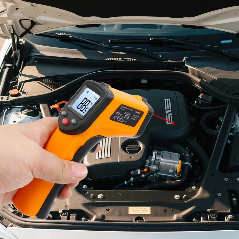 Nieuwe infraroodthermometer Ha - Industrial Laser Blaster recensie en prijs
