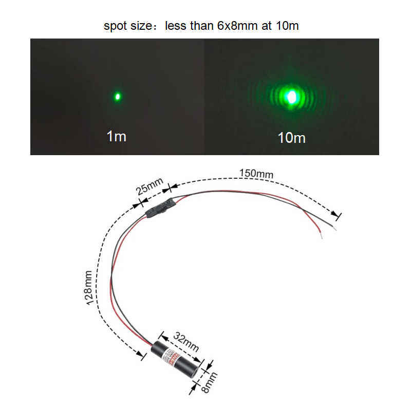 Economische compacte groene pu - Industrial Laser Diode recensie en prijs