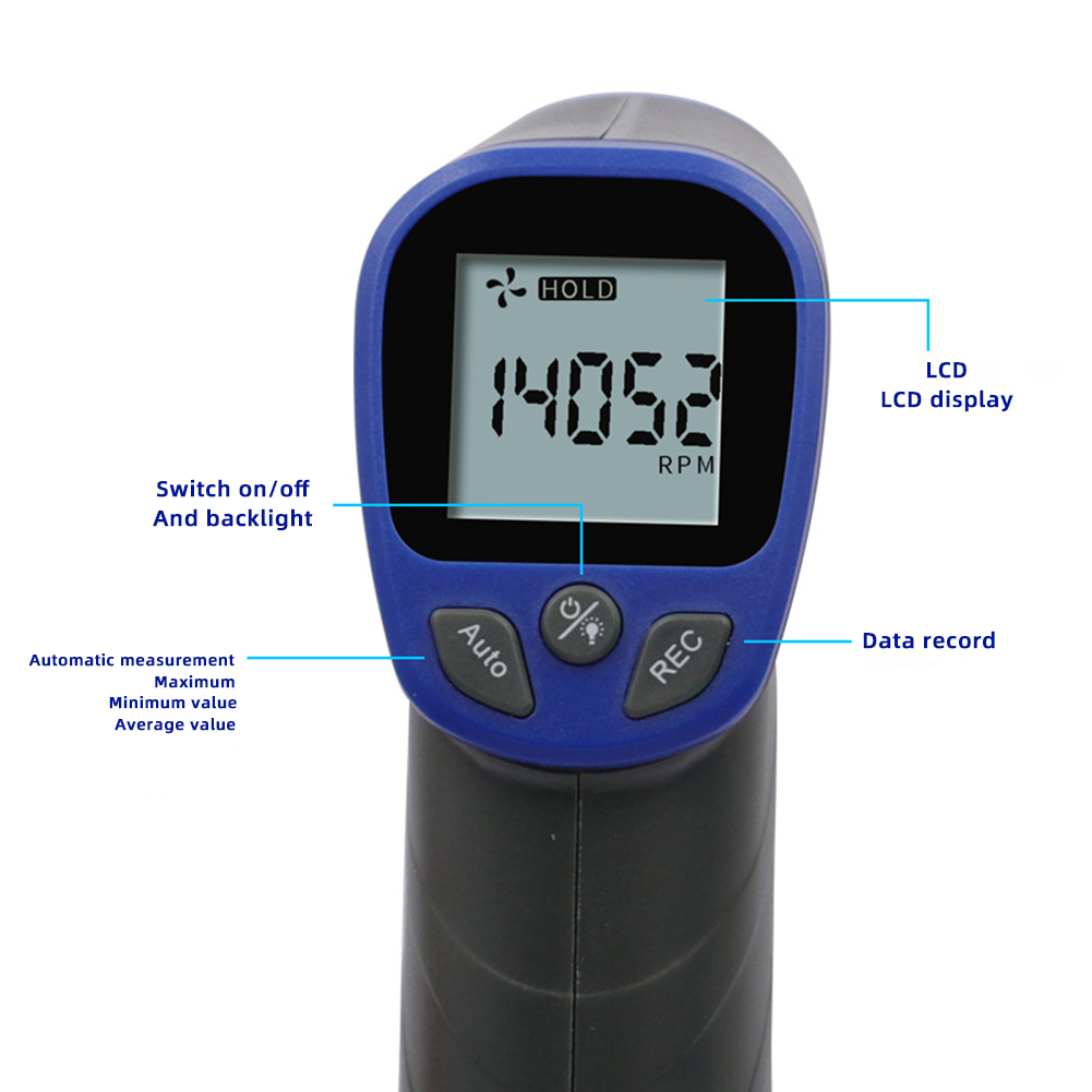 Contactloze Infrarood Lasers T - Industrial Laser Tachometer recensie en prijs