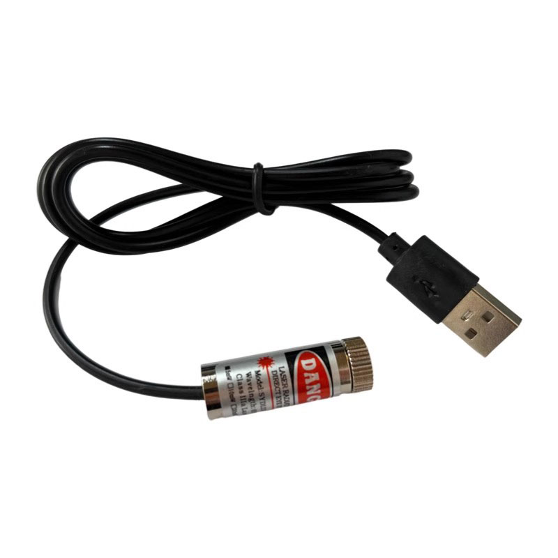 650nm Koperen Laserpointer USB - Industrial Laser Pointer recensie en prijs