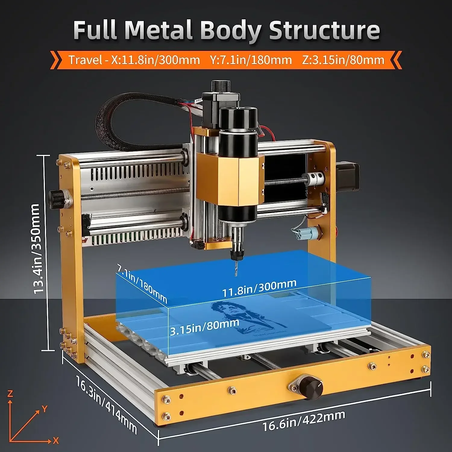 Industriële Kleine Graveermach - Industrial Laser Engraver For Wood recensie en prijs