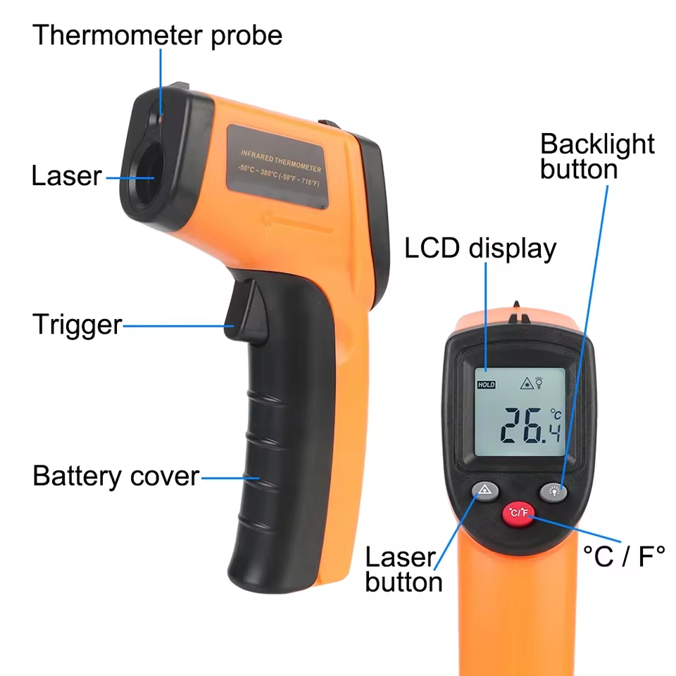 Nieuw T600 T600A digitaal infr - Industrial Infrared Laser recensie en prijs