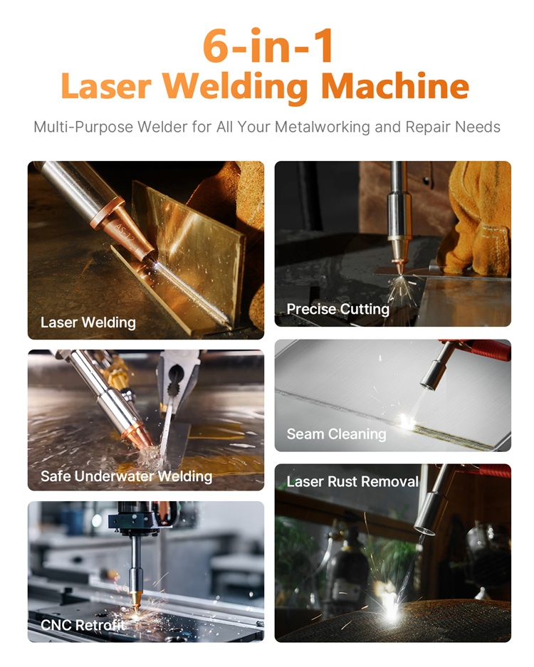 3-in-1 Lasersnijder, -reiniger - Industrial Handheld Laser Welder recensie en prijs