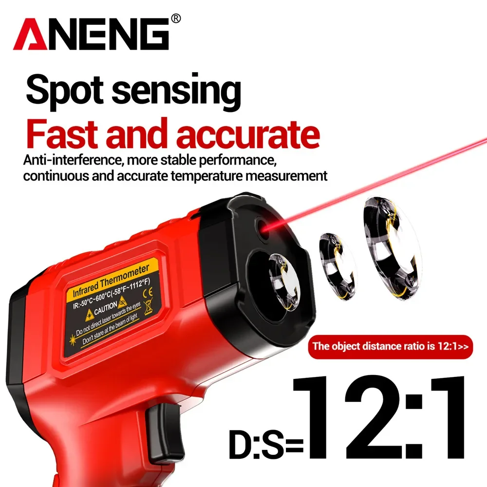 ANENG Infraroodthermometer Con - Industrial Laser Blaster recensie en prijs