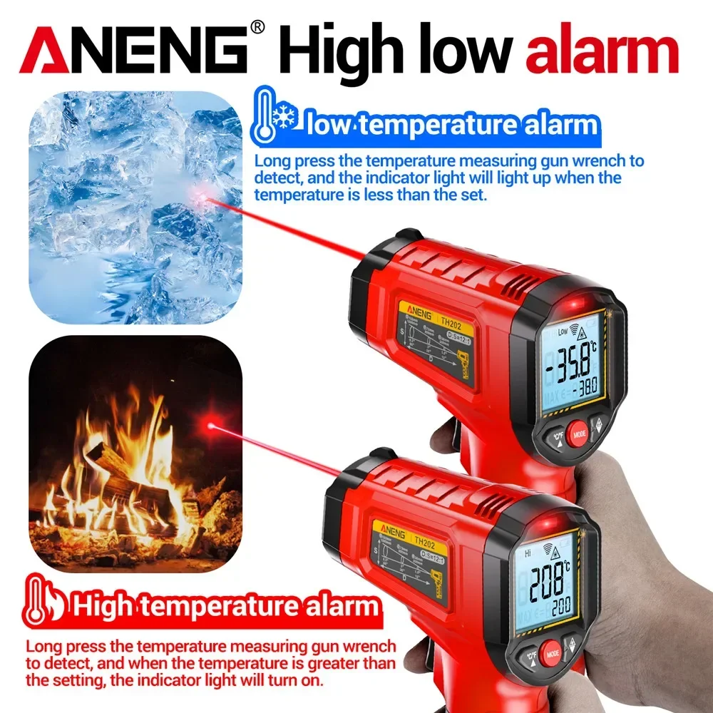 ANENG Infraroodthermometer Con - Industrial Laser Blaster recensie en prijs