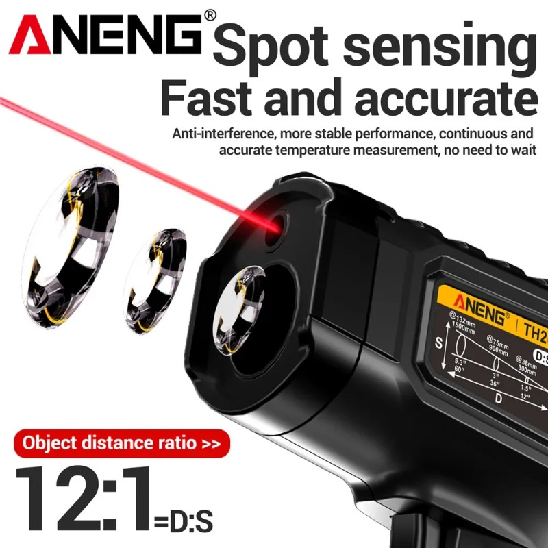 ANENG TH202 Industriële handth - Industrial Infrared Laser recensie en prijs