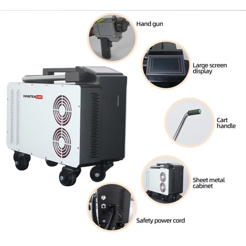 Draagbare Pulse Fiber 300W Las - Industrial Laser For Cleaning recensie en prijs
