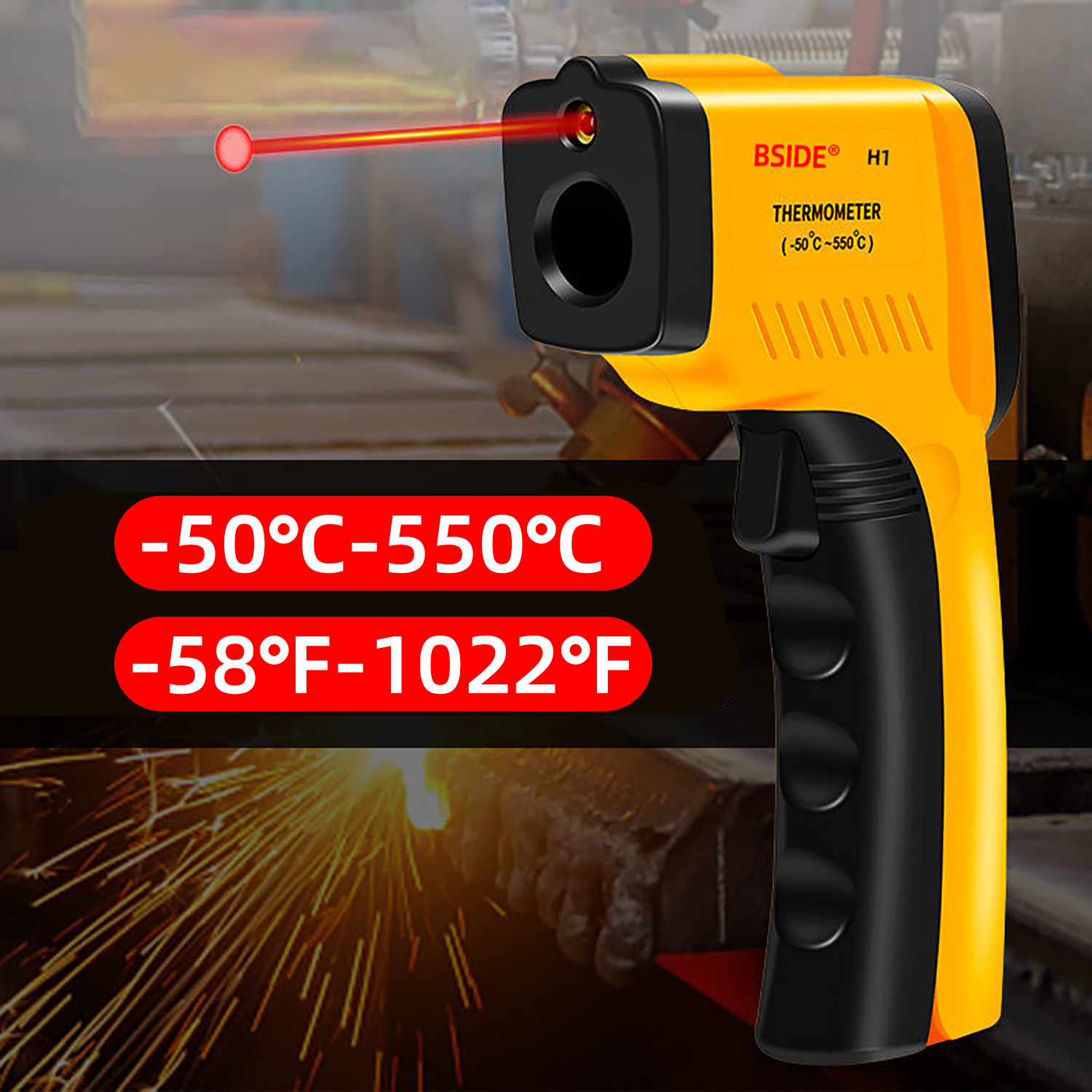 Digitale Infraroodthermometer- - Industrial Infrared Laser recensie en prijs