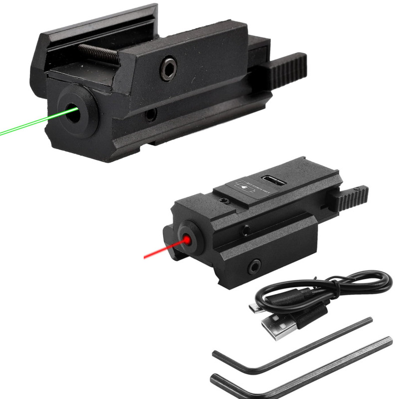USB-opladen Mini rood groen la - Industrial Laser Pointer recensie en prijs
