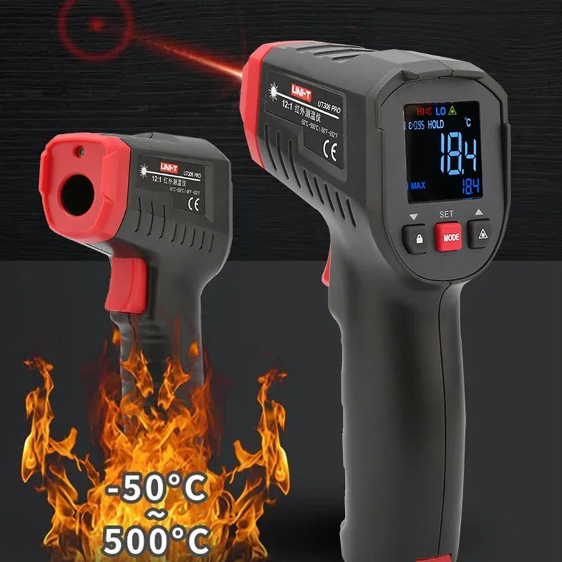 UNI-T Digitale Thermometer Con - Industrial Infrared Laser recensie en prijs