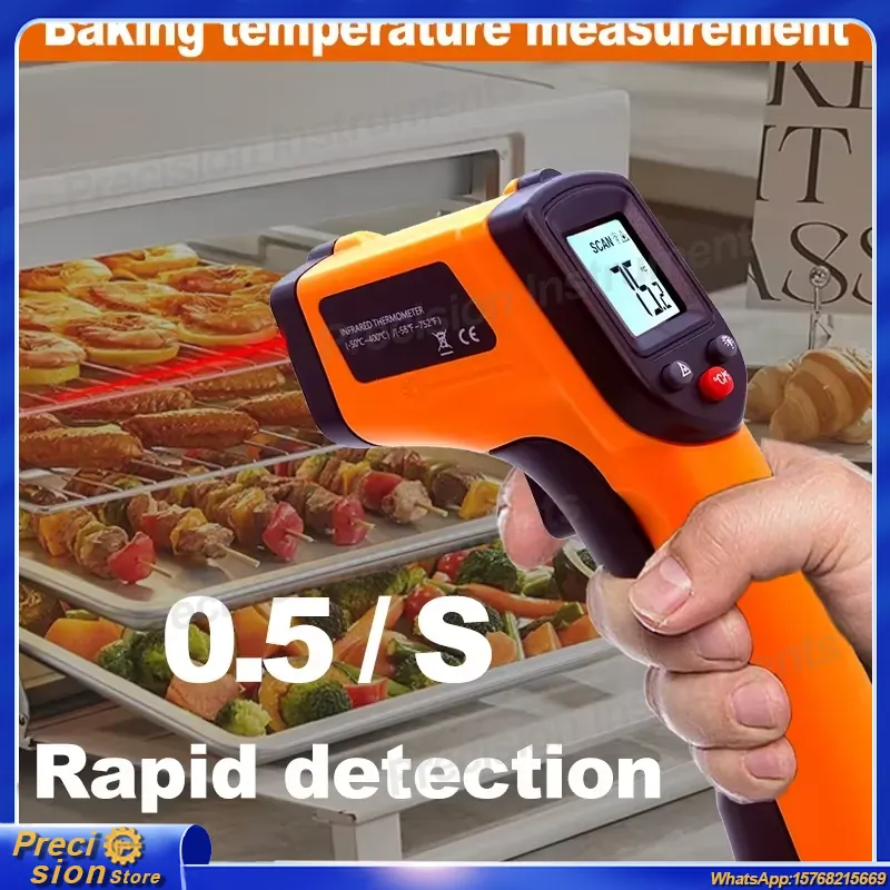 Infraroodthermometerpistool Co - Industrial Infrared Laser recensie en prijs